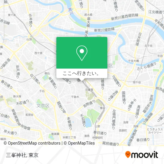 三峯神社地図