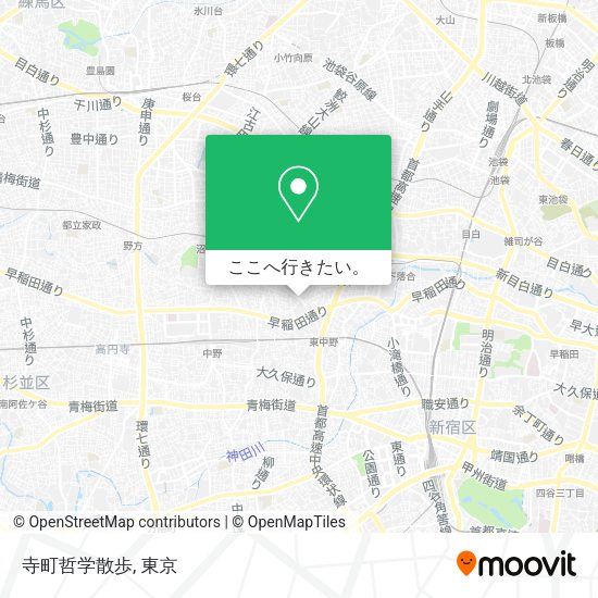寺町哲学散歩地図