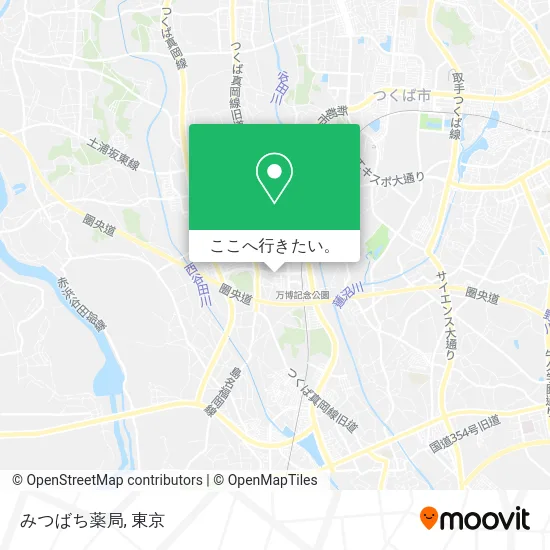 みつばち薬局地図