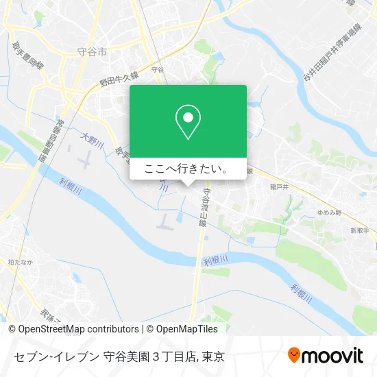 セブン-イレブン 守谷美園３丁目店地図
