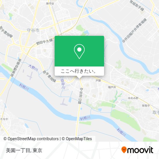 美園一丁目地図