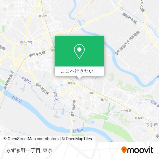 みずき野一丁目地図