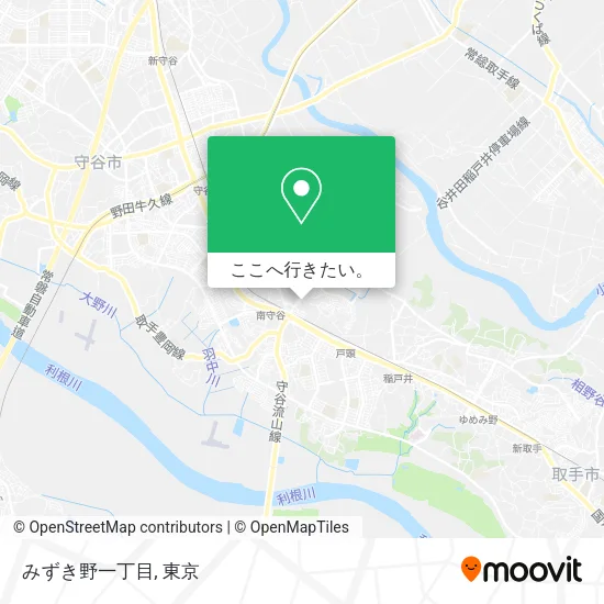みずき野一丁目地図