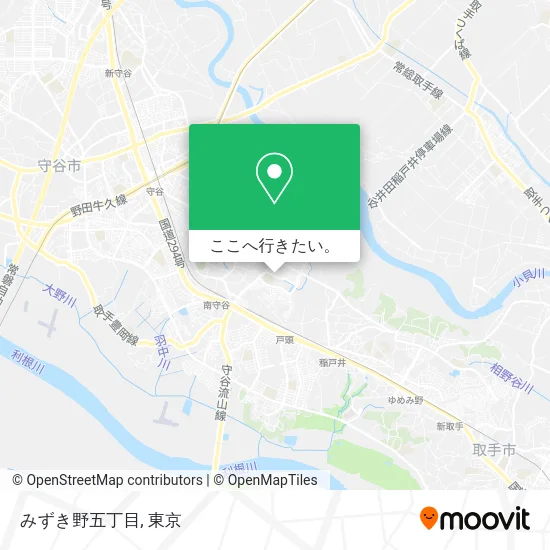 みずき野五丁目地図
