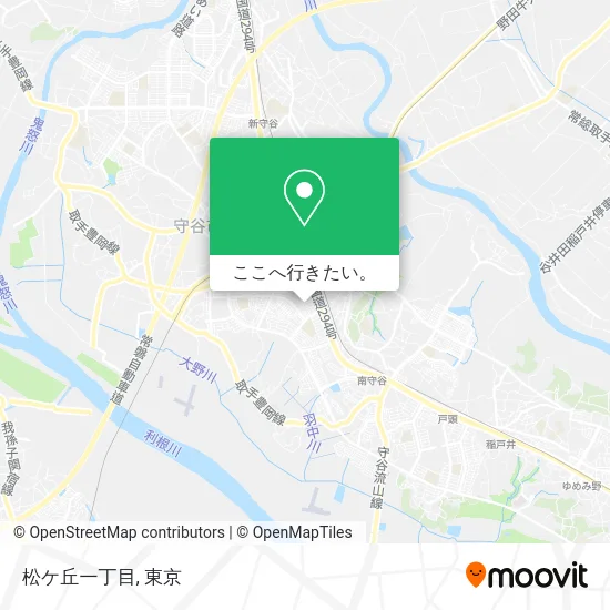 松ケ丘一丁目地図