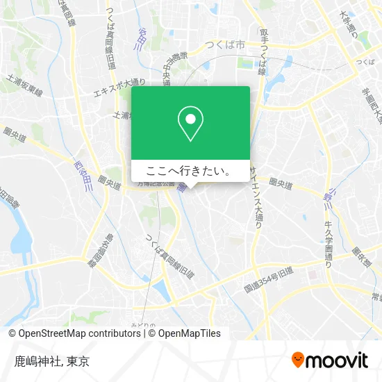 鹿嶋神社地図