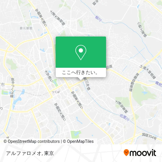 アルファロメオ地図