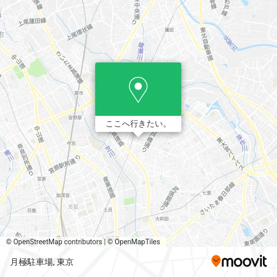 月極駐車場地図