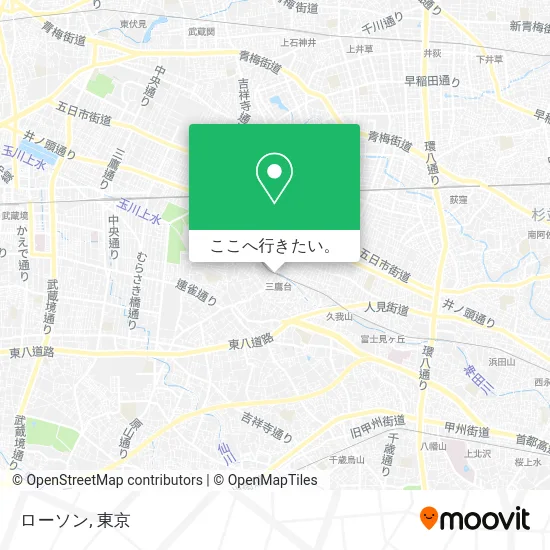 ローソン地図
