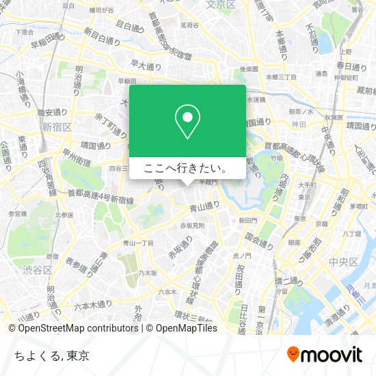 ちよくる地図