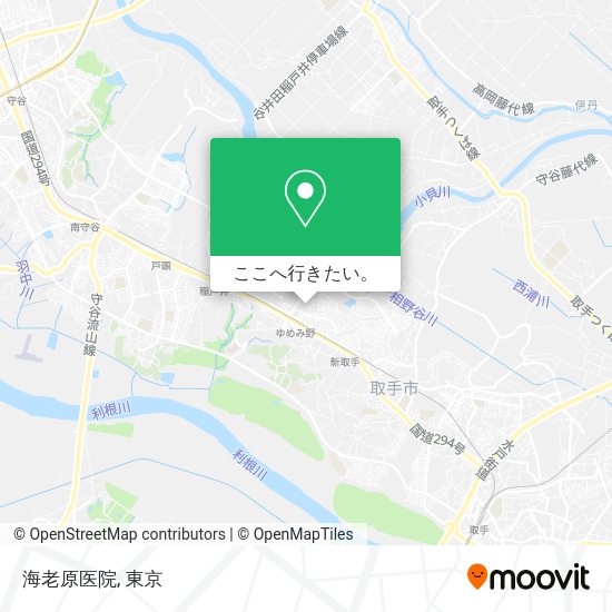 海老原医院地図