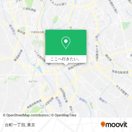 台町一丁目地図