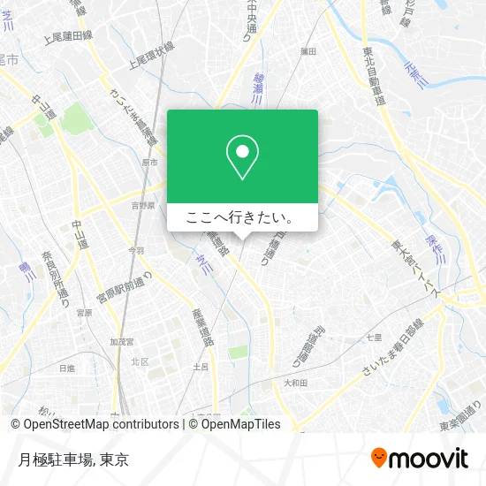 月極駐車場地図