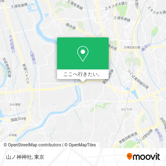 山ノ神神社地図