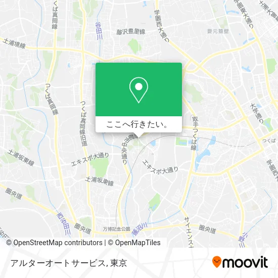 アルターオートサービス地図