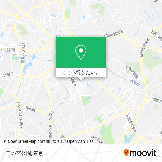 二の宮公園地図