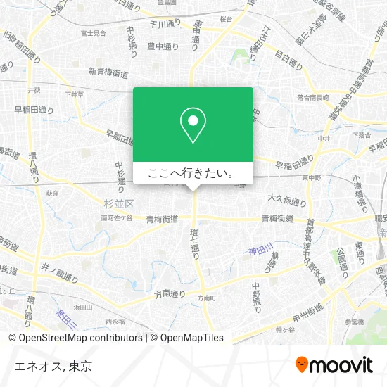 エネオス地図