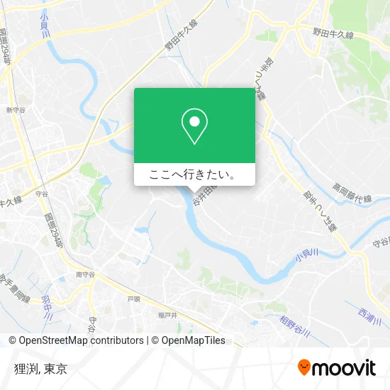狸渕地図