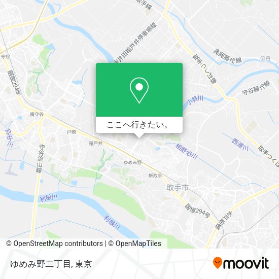ゆめみ野二丁目地図