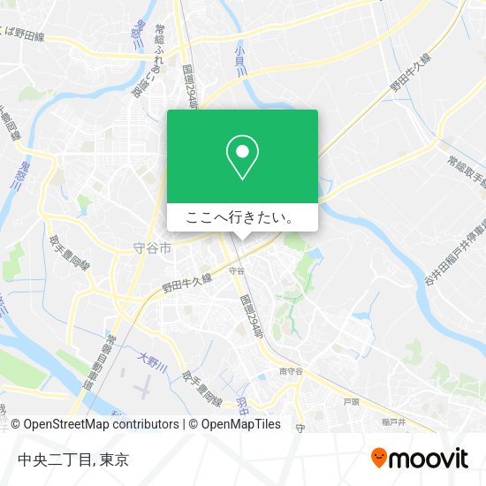 中央二丁目地図