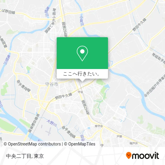 中央二丁目地図