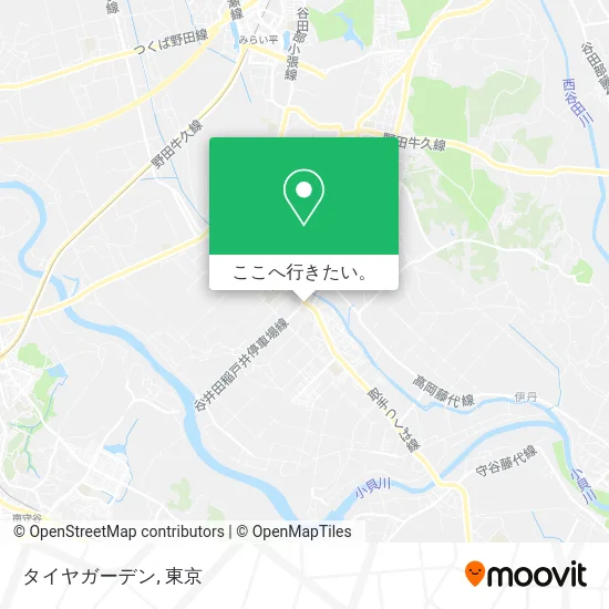 タイヤガーデン地図