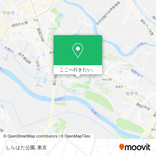 しらはた公園地図