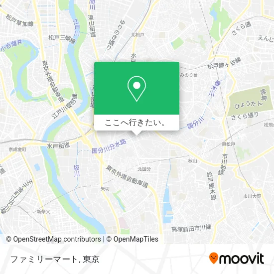 ファミリーマート地図