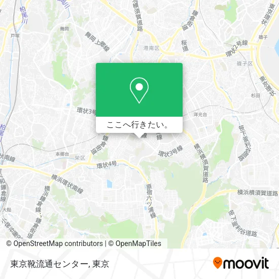 東京靴流通センター地図