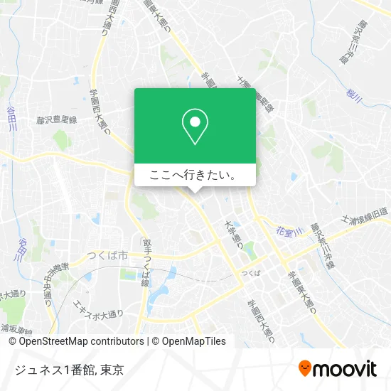 ジュネス1番館地図