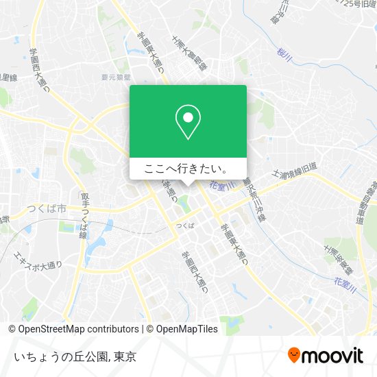 いちょうの丘公園地図