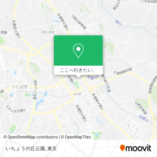 いちょうの丘公園地図