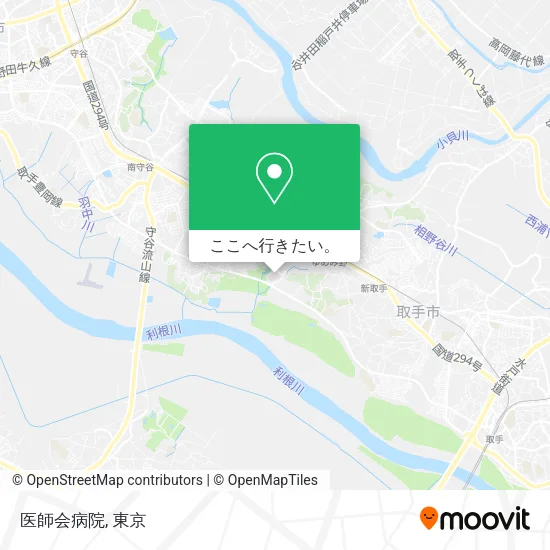 医師会病院地図