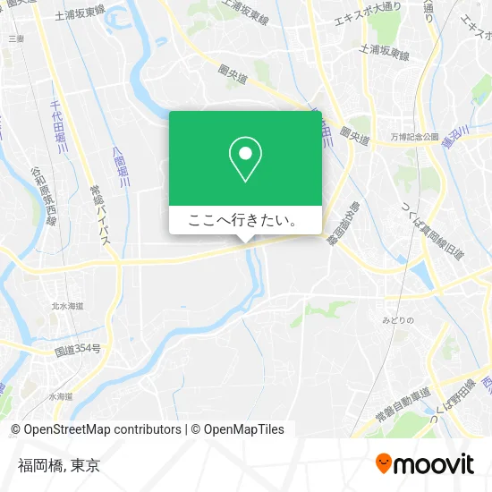 福岡橋地図