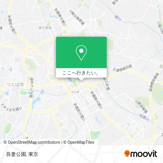 吾妻公園地図