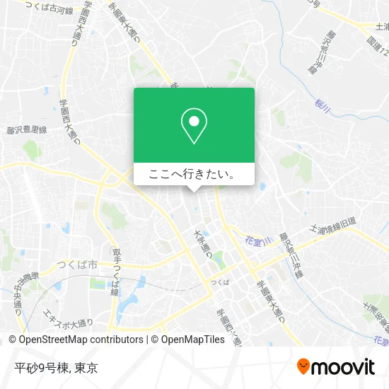 平砂9号棟地図