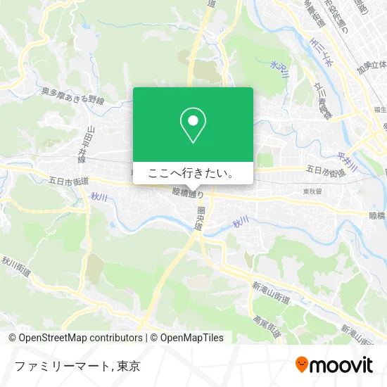 ファミリーマート地図