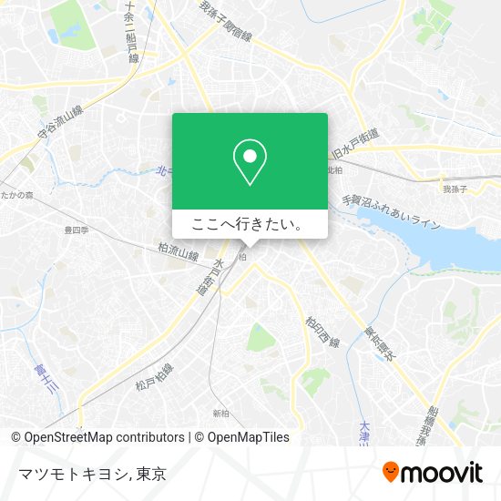 マツモトキヨシ地図