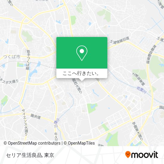 セリア生活良品地図