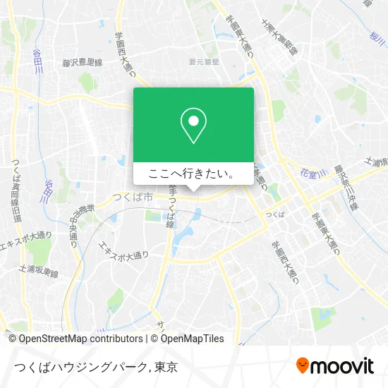 つくばハウジングパーク地図