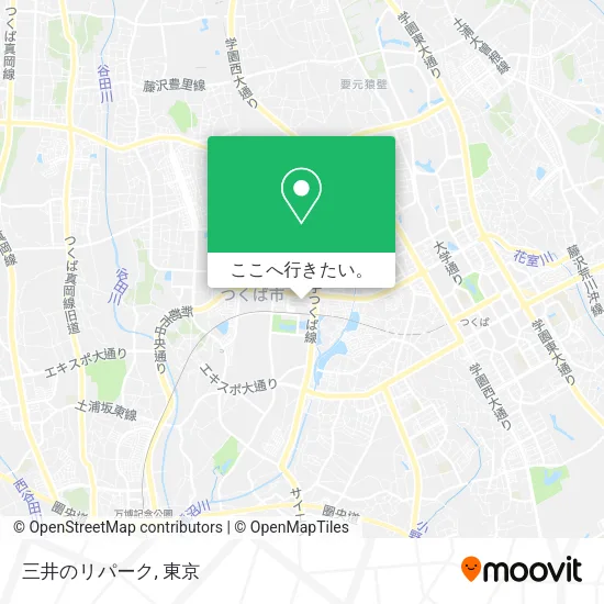 三井のリパーク地図