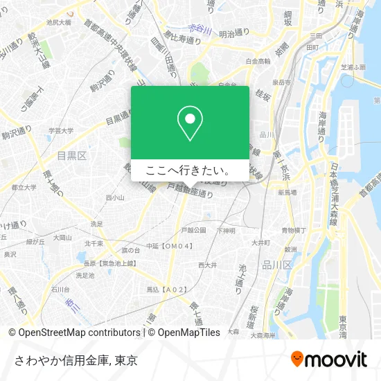 さわやか信用金庫地図