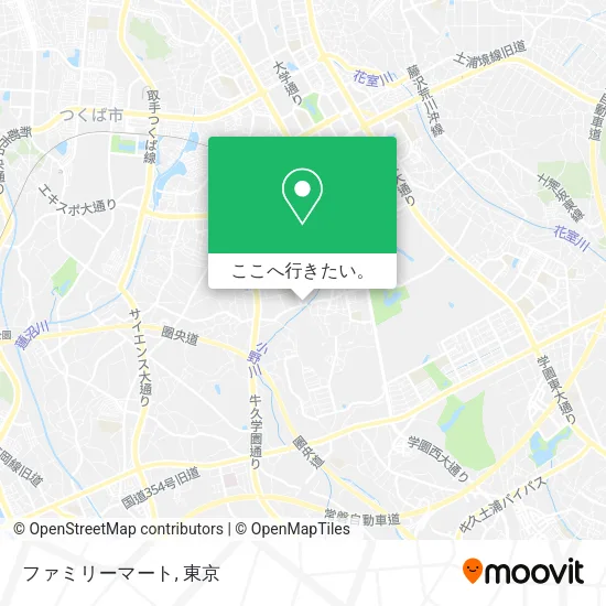 ファミリーマート地図
