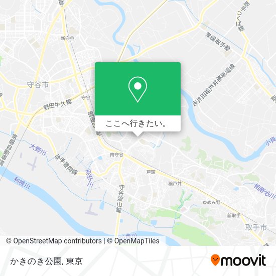 かきのき公園地図