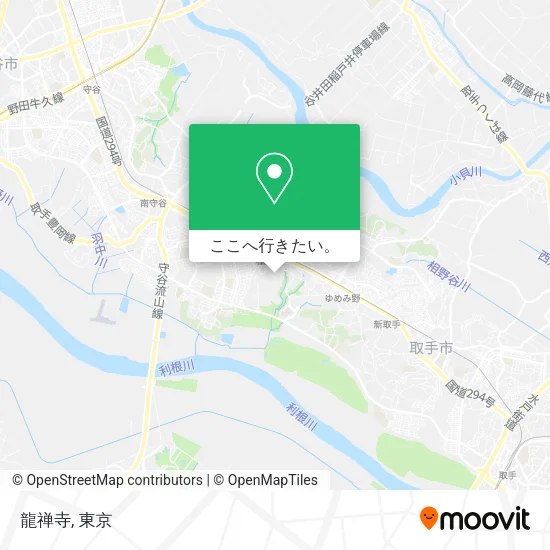 龍禅寺地図