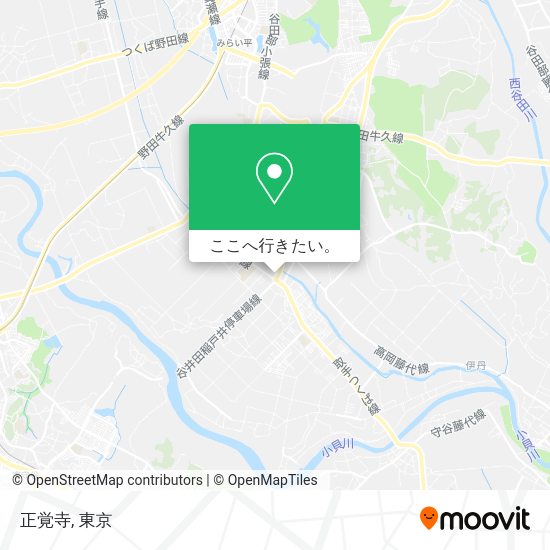 正覚寺地図