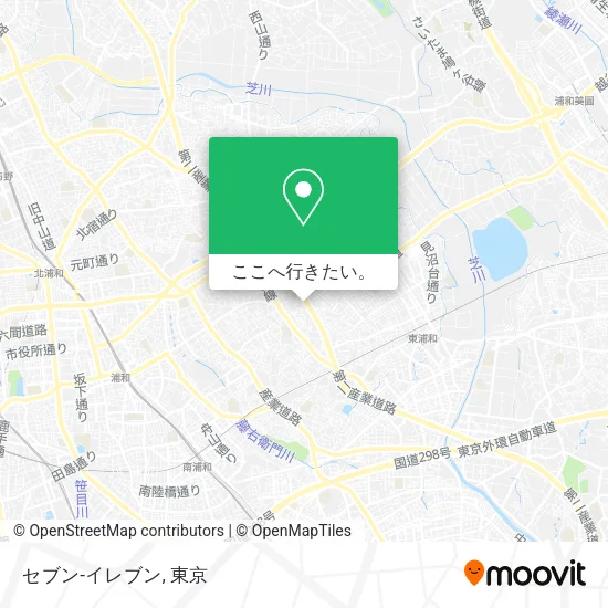 セブン-イレブン地図