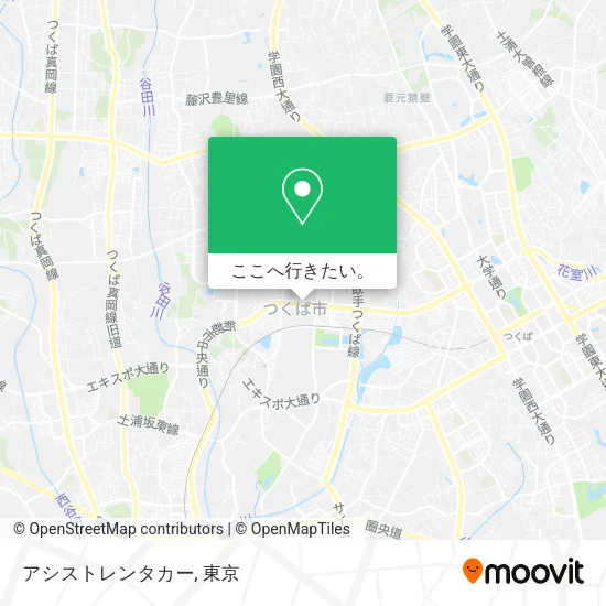 アシストレンタカー地図