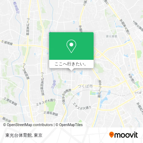 東光台体育館地図