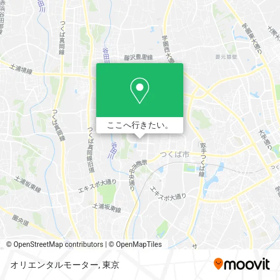 オリエンタルモーター地図